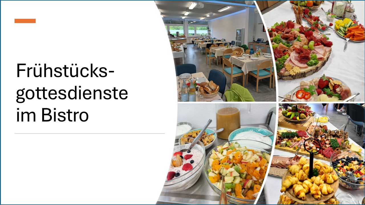 Frühstücksbuffet und Bistro